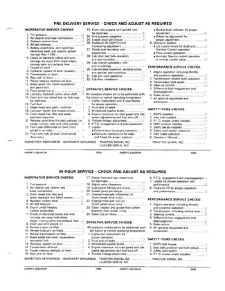 New Holland 345D, 445D, 545D, D Series tractor loader operator´s manual Preview image 5