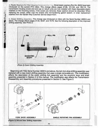 Troy-Bilt Horse Model Tiller Transmission Service Manual - Comprehensive Repair Guide Preview image 5