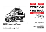 Terex 2566 Articulated Truck 1997 Parts Catalog (P/N 409/410/2, 474/475/2) – preview page 1