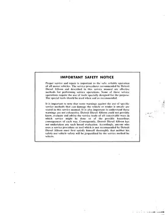 Detroit Diesel Series 53 Service Manual - Comprehensive Guide for Engine Maintenance Preview image 2