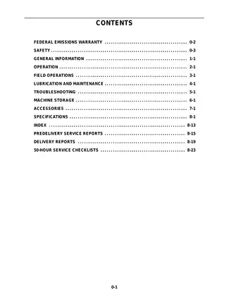 New Holland LB 75 backhoe loader operators manual Preview image 4