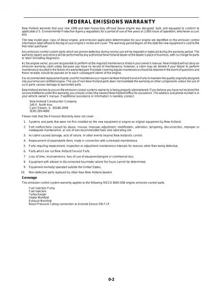 New Holland LB75 Backhoe Loader Manual - Comprehensive Operations and Maintenance Guide Preview image 5