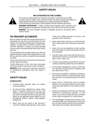 New Holland LB 115 backhoe loader manual Preview image 4