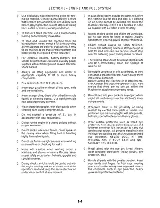 Comprehensive Service Manual for New Holland Backhoe Loader Preview image 5