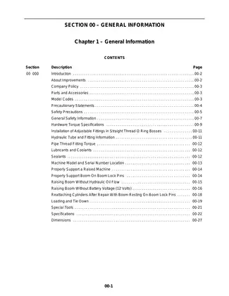 2000-2008 New Holland LS120, LS125 skid steer loader manual Preview image 2