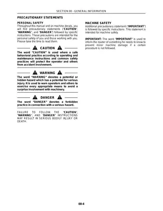 New Holland LS120 & LS125 Skid Steer Repair Manual - Comprehensive Guide Preview image 5