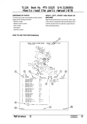 Takeuchi TL126 Compact Track Loader parts catalog Preview image 5