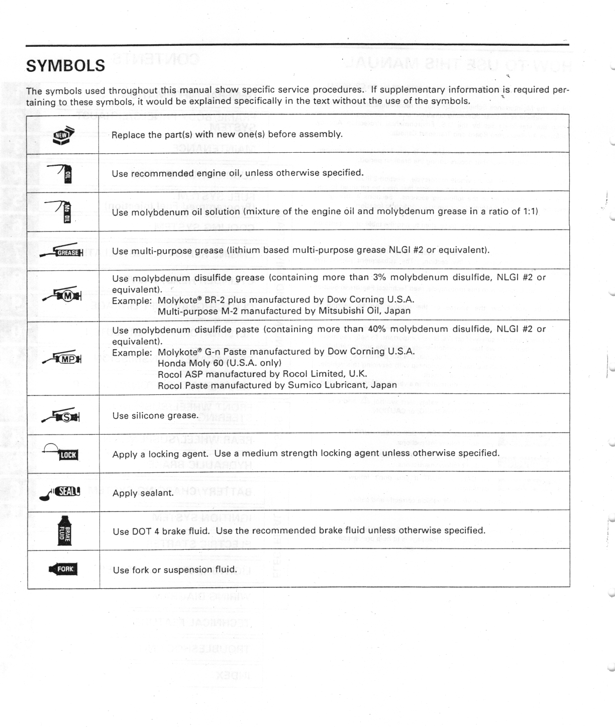 Honda CBR600F4i shop manual Preview image 2