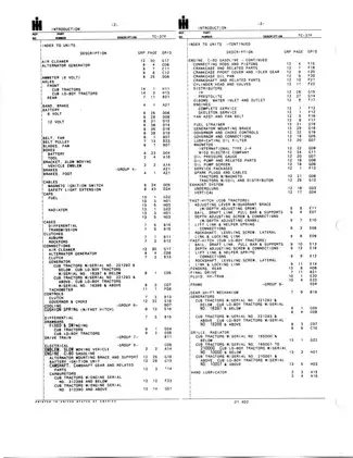 Complete TC-37F Parts Catalog for Farmall Cub & International Cub Lo-Boy Tractors Preview image 5