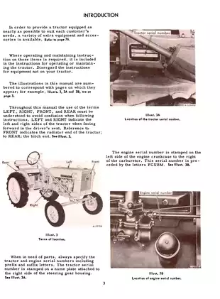 International Cub and Cub Lo-Boy (Farmall Cub) tractor operators manual Preview image 5
