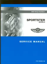 2003 Harley-Davidson Sportster XL-XLH Factory Service Manual (P/N 99484-03) – preview page 1