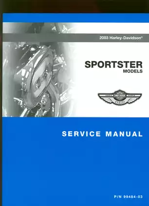 2000-2003 Harley Davidson Sportster XL-XLH service manual Preview image 1