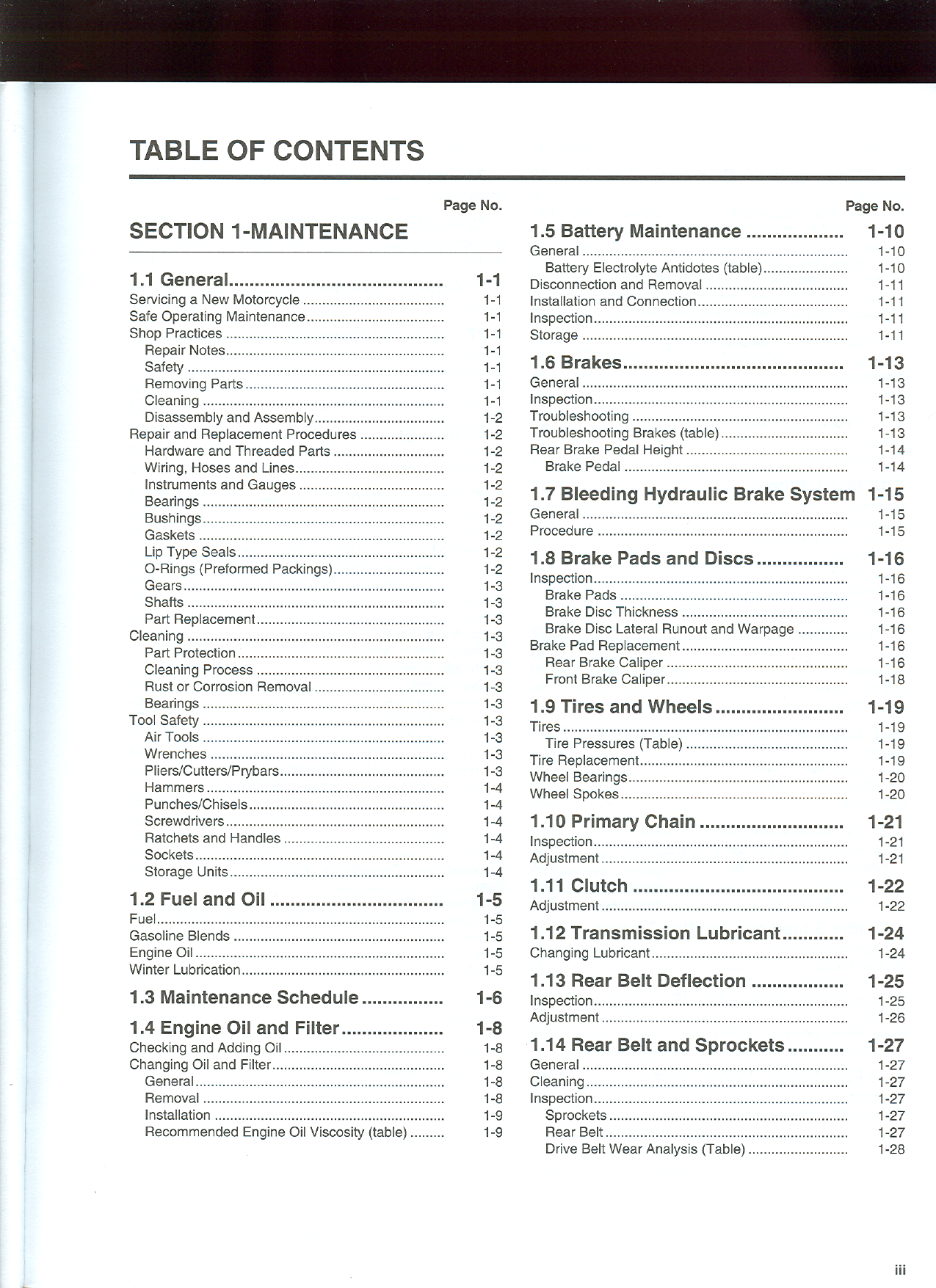 2000-2003 Harley Davidson Sportster XL-XLH repair manual Preview image 3