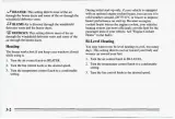 Chevrolet Camaro 1995 Owner's Manual (P/N 10254415 B) – preview page 4