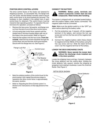 Cub Cadet RZT50, RZT54 zero-turn mower operators manual Preview image 4