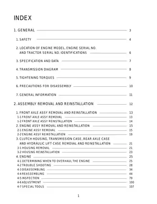 Cub Cadet 7360SS, Series 7000 compact tractor service manual Preview image 3