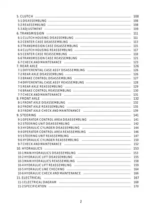 Cub Cadet M4 7360SS Compact Tractor Service Manual - Series 7000 Preview image 4