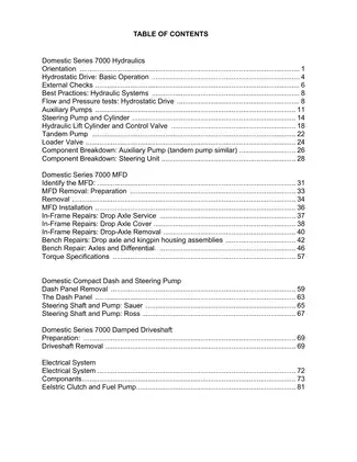 Cub Cadet 7264 Compact Tractor Service Manual Preview image 3