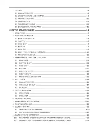 Cub Cadet 8404/8354 Tractor Service Manual Preview image 5