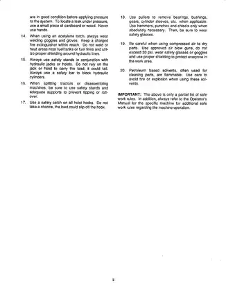 Cub Cadet Garden Tractors Service Manual (1990-1991) Preview image 5