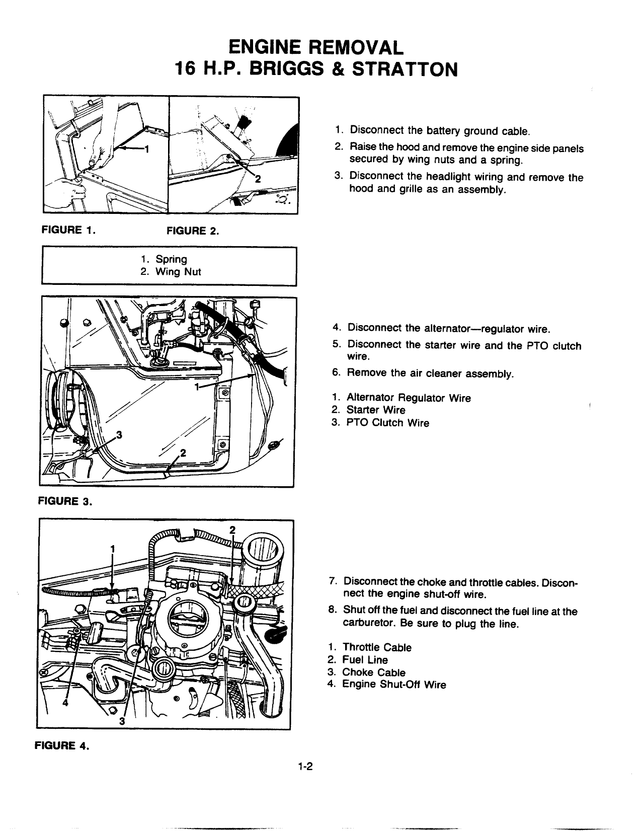 1985-1989 Cub Cadet™ Super GT 784, 1050, 1204, 1210, 1211, 1810, 1811, 1812 garden tractor manual Preview image 2