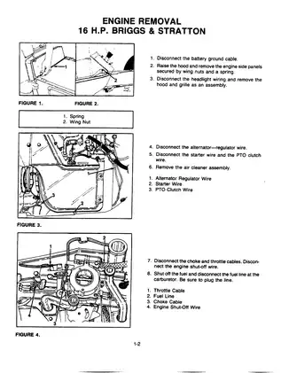 1985-1989 Cub Cadet™ Super GT 2072, 1572, 1772, 1872, 1604, 1606, 1806 garden tractor manual Preview image 2