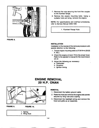 Comprehensive Engine Removal Manual for Briggs & Stratton, Kohler, and Onan Motors Preview image 4