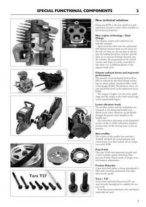 Husqvarna K750 Workshop Manual - Comprehensive Service Guide Preview image 5