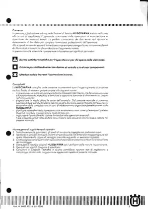 Husqvarna Workshop Manual TE Series (410, 610) - Complete Repair and Maintenance Guide Preview image 5