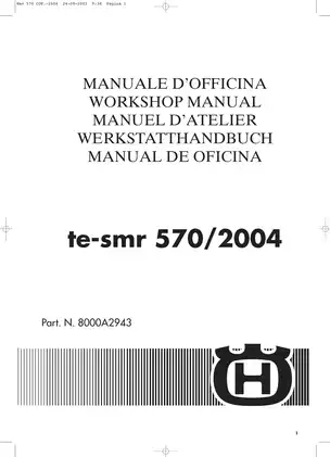 2004 Husqvarna TE-SMR 570 repair manual Preview image 2