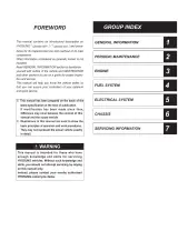 2002 Hyosung Comet 250 / Comet 125 Factory Service Manual (P/N 99000-94710) – preview page 2