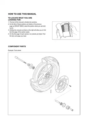 Hyosung™ GT 125, GT 250 Comet manual Preview image 3