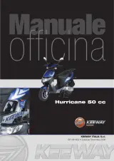2006 Keeway Hurricane 50 Service Manual (P/N 061502) – preview page 1