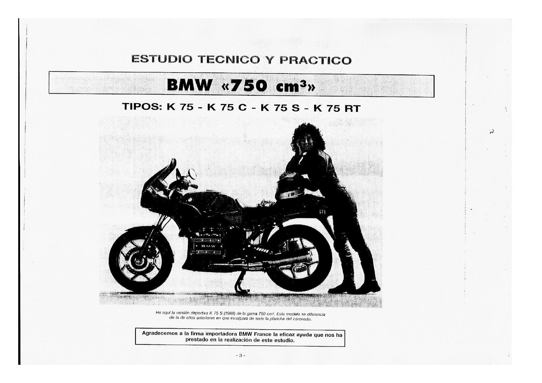 1986-1991 BMW K 75 manual Preview image 3