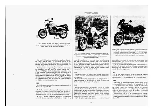 1986-1991 BMW K 75 manual Preview image 4