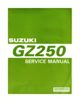 1999–2007 Suzuki GZ250 Marauder Service Manual OEM (P/N 99500-32100-01E) – preview page 1