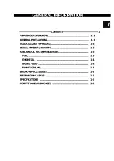 1999–2007 Suzuki GZ250 Marauder Service Manual OEM (P/N 99500-32100-01E) – preview page 3