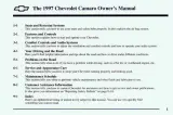 1997 Chevrolet Camaro Owner's Manual (P/N 10293225 B) – preview page 3