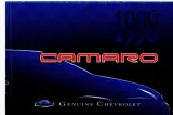 1998 Chevrolet Camaro Owner's Manual Supplement (P/N 98CAM/FIR001) – preview page 1