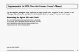 1998 Chevrolet Camaro Owner's Manual Supplement (P/N 98CAM/FIR001) – preview page 2