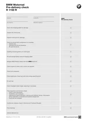 BMW R 1150 R Repair Manual - Your Essential Guide to Motorcycle Maintenance Preview image 5