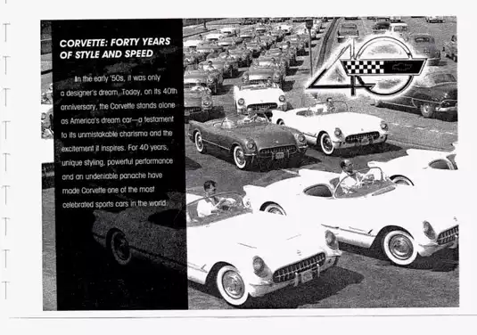 1993 Chevrolet Corvette Owner's Manual - Comprehensive Guide for Owners Preview image 4