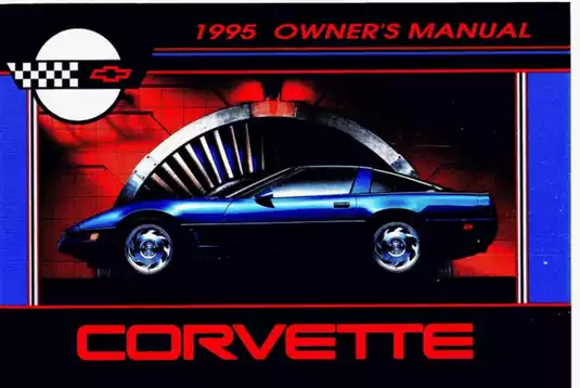 1995 Chevrolet Corvette owner`s manual
