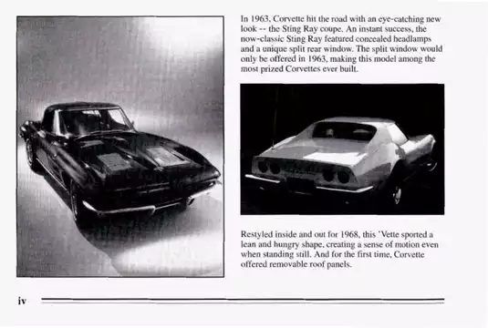 1995 Chevrolet Corvette Owner's Manual - Complete Guide to Your Dream Machine Preview image 5