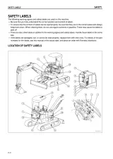 2003 Komatsu PC40MR-2/PC50MR-2 Hydraulic Excavator Operation and Maintenance Manual (P/N SEAM055301T) – preview page 2