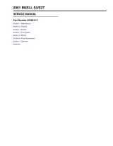 2001 Buell S3/S3T Thunderbolt Service & Repair Manual (P/N 99489-01Y) – preview page 1