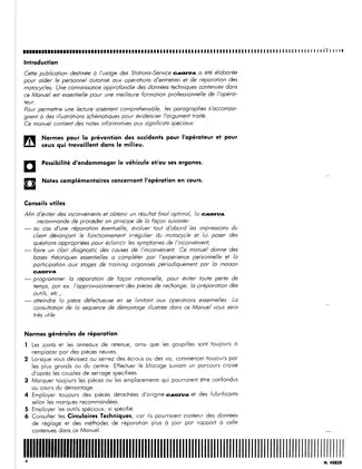 Cagiva Elefant 350-650 Workshop Manual | Service Guide Preview image 4