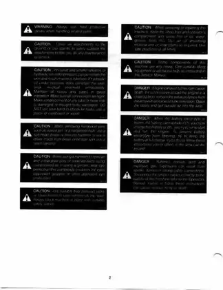 1996-2003 Cub Cadet™ 7235, 7260, 7265, 7272, 7273, 7274, 7275, 7300, 7305, 7200 compact tractor manual Preview image 5