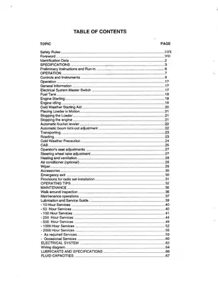 Fiat Allis FR 130, FR 130.2 Wheel Loader operation and maintenance instruction manual Preview image 3