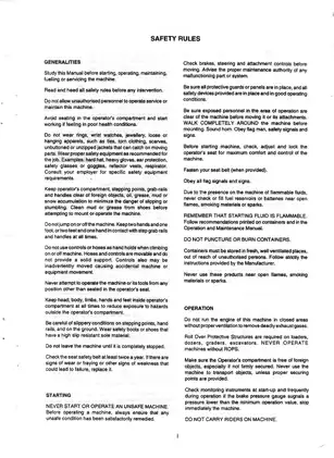 Fiat Allis FD175 crawler dozer operation maintenance instruction manual Preview image 4